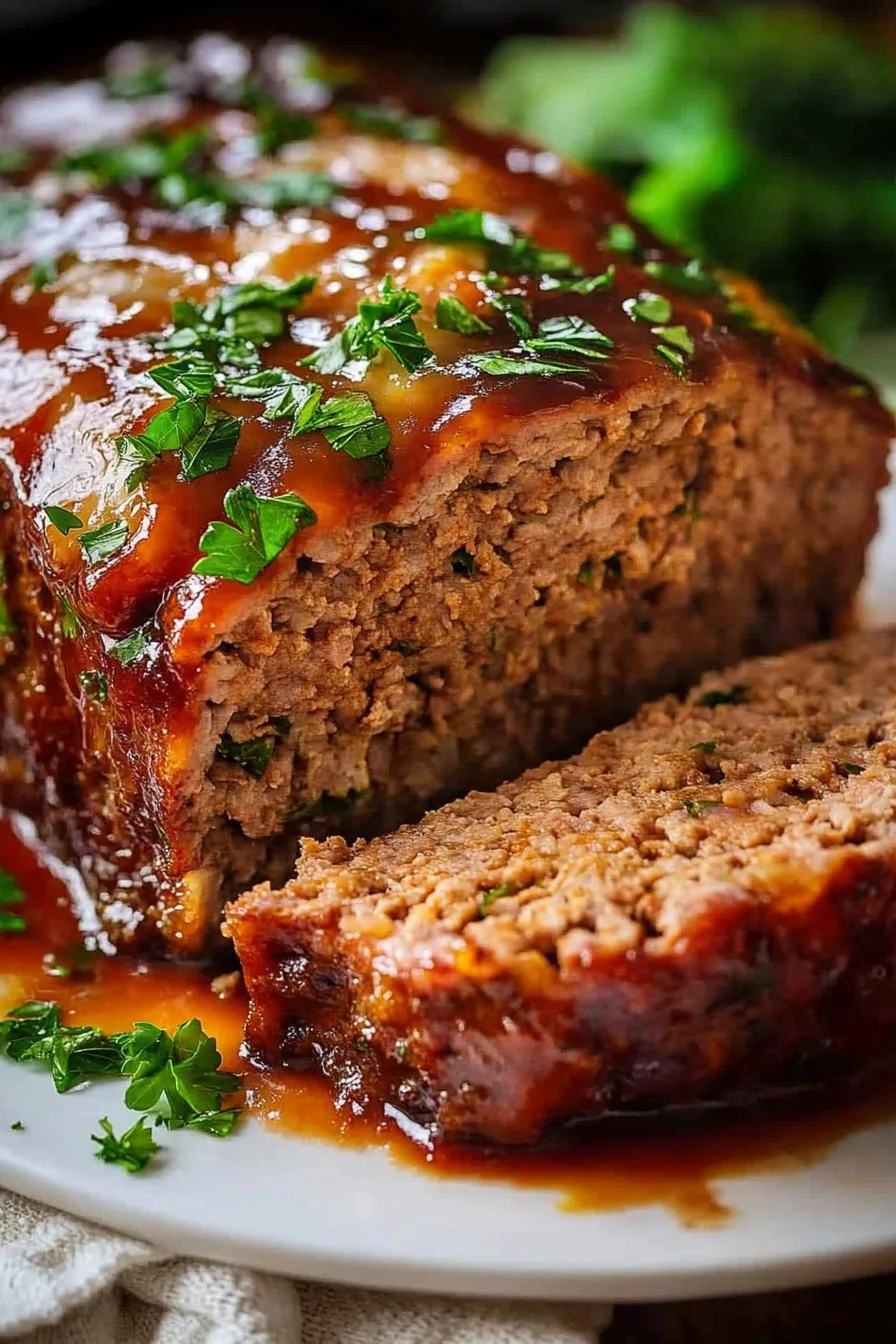 Garlic Butter Turkey Meatloaf