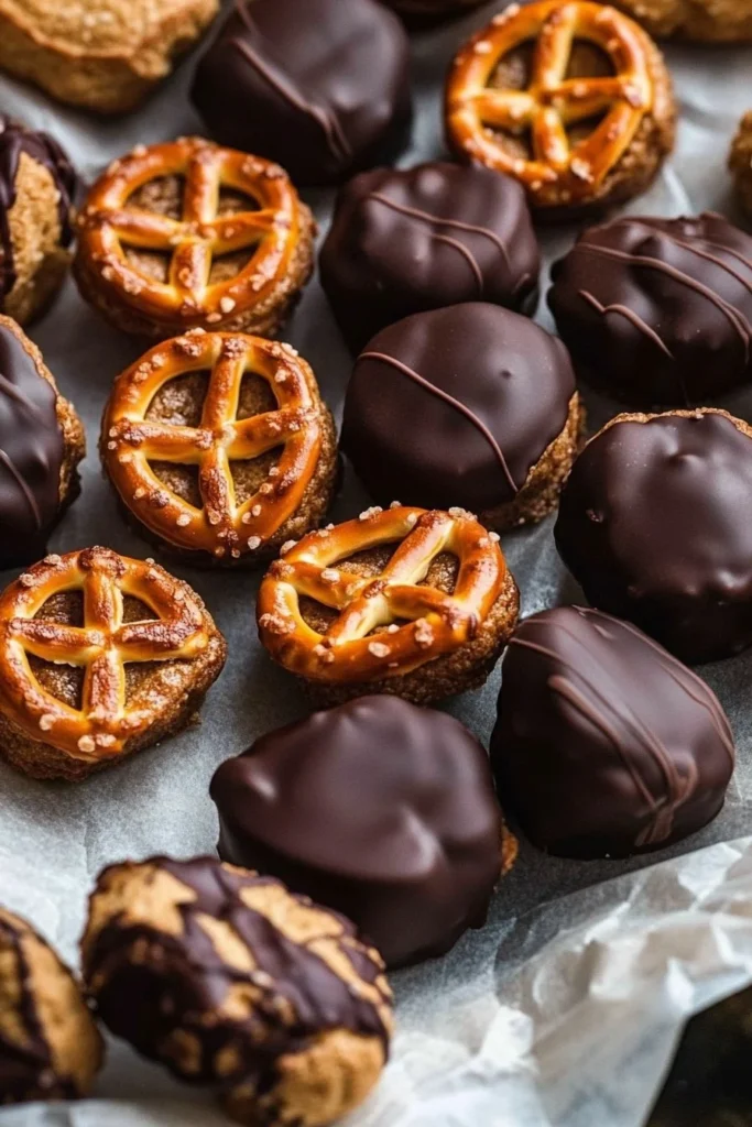 peanut butter pretzel bites