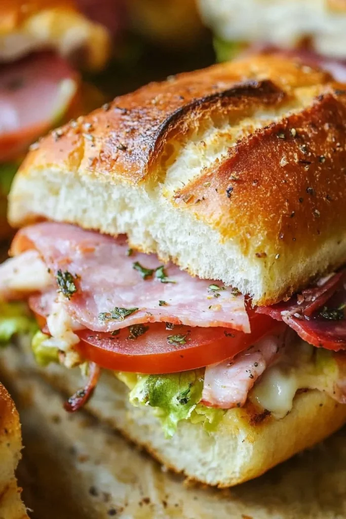 Hot Italian Sub Sliders