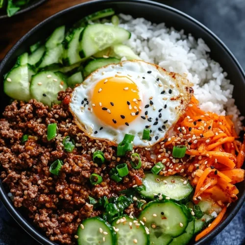 Korean Ground Beef Bowl
