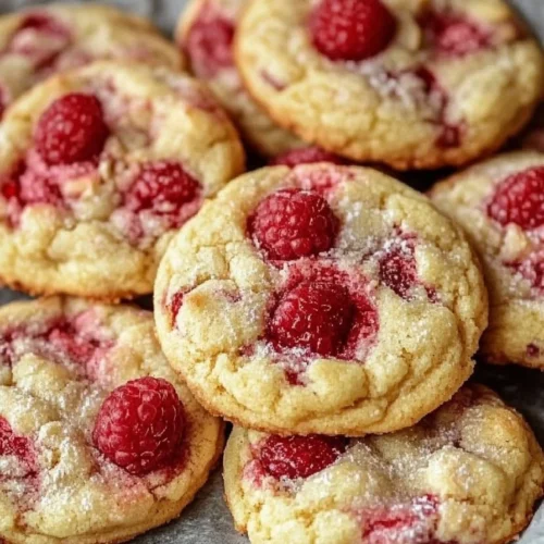 Lemon Raspberry Cookies