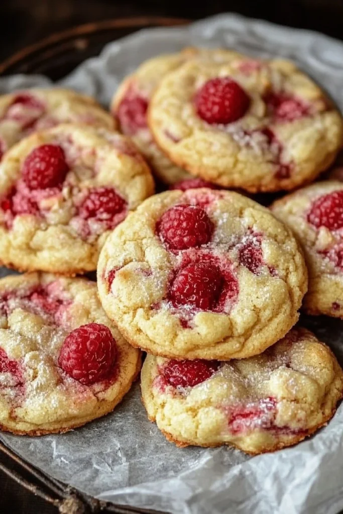 Lemon Raspberry Cookies