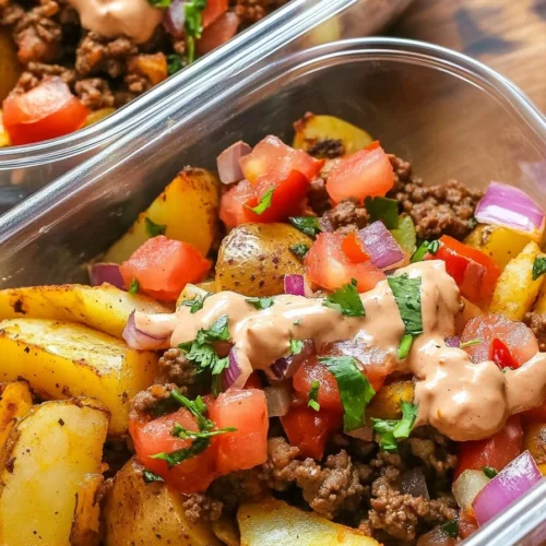 Loaded Potato Taco Bowl