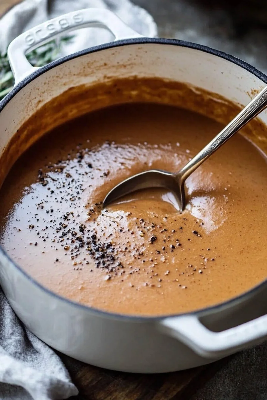 white wine gravy