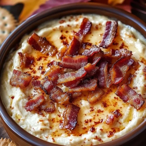 Maple Bacon Cheese Dip