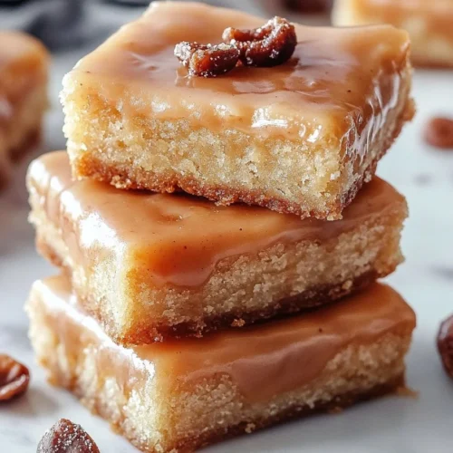 Maple Donut Bars