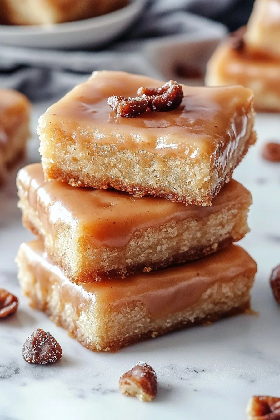 Maple Donut Bars