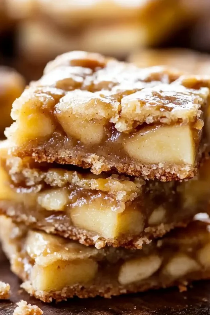 apple blondies