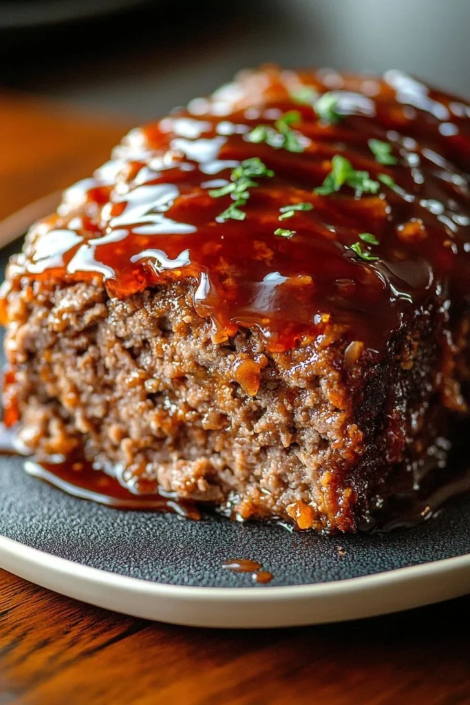 Meatloaf with Brown Sugar Glaze