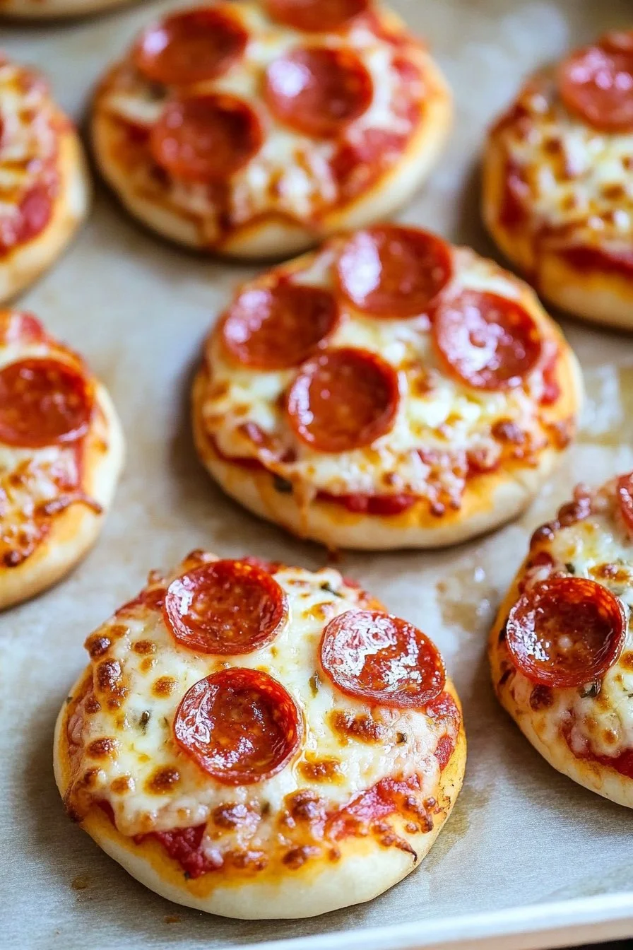 Mini Lunchbox Pizzas