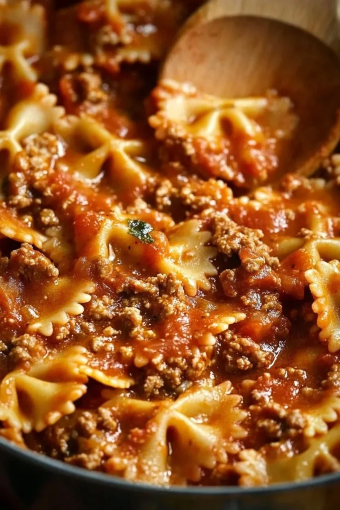 One Pot Lasagna Soup