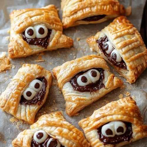 Nutella Mummy Hand Pies