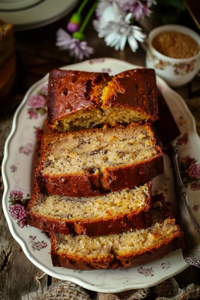 Old Fashioned Banana Bread
