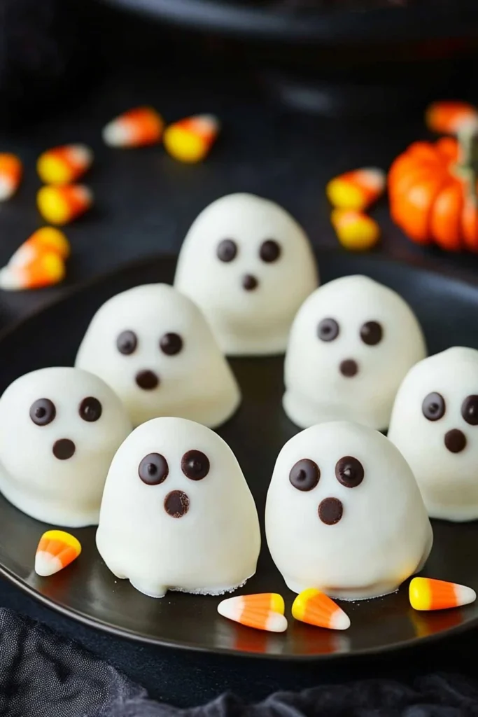 Oreo Ghost Truffles