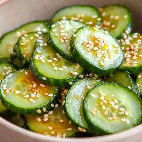 Peanut Butter and Cucumber Snack