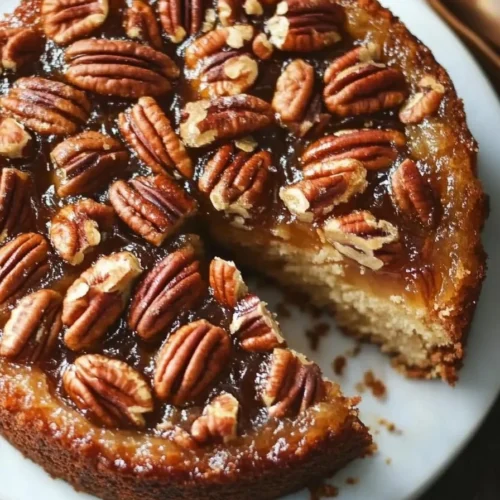 pecan upside down cake