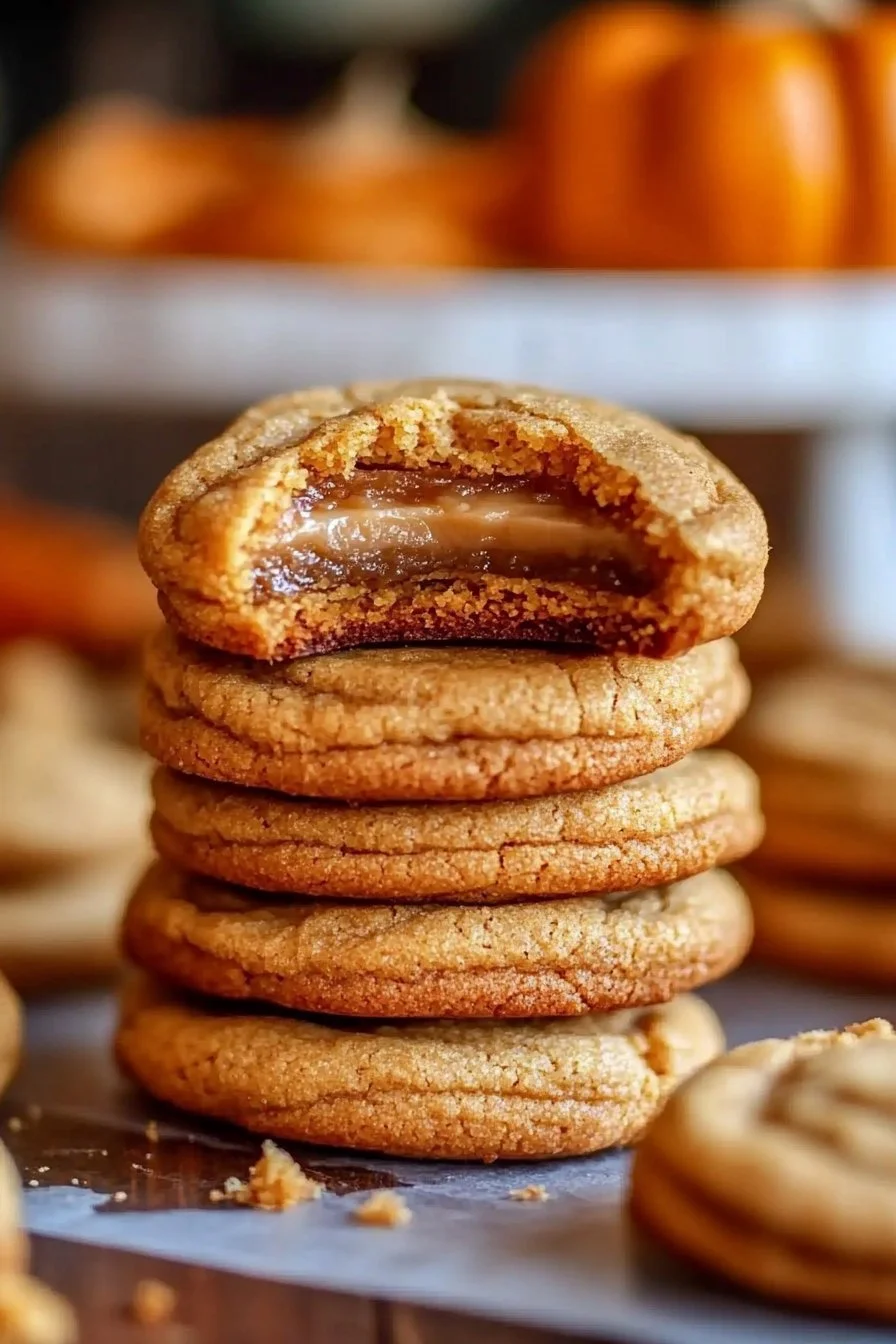 Pumpkin Cheesecake Cookies