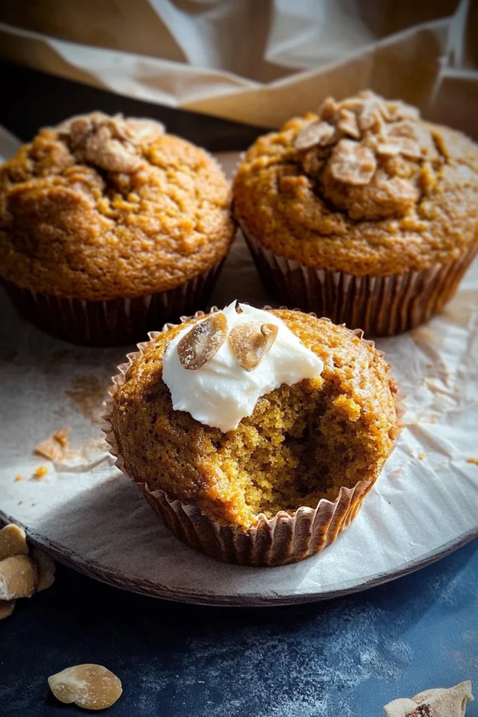 pumpkin cream cheese muffins