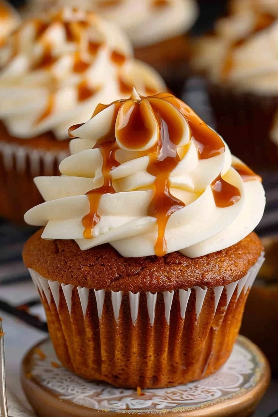 pumpkin cupcakes