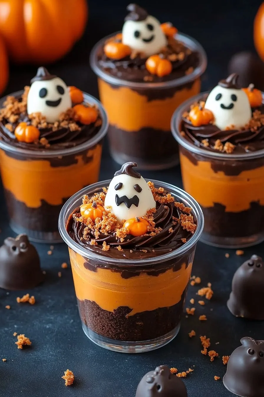 Pumpkin Patch Dirt Cups