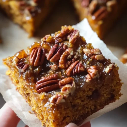 Pumpkin Pecan Upside Down Cake
