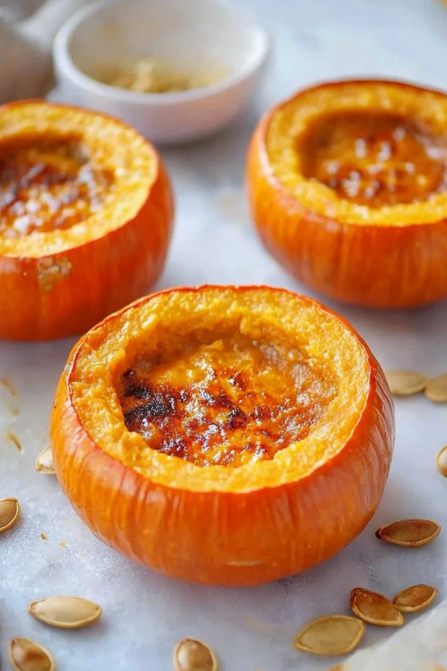 Pumpkin Spice Crème Brûlée