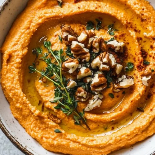 Pumpkin Whipped Feta Dip