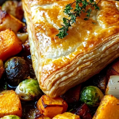 Roasted Autumn Vegetable Pot Pies