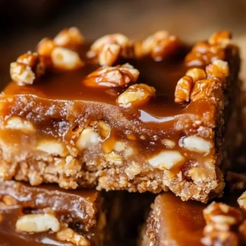Salted Caramel Apple Pie Bars