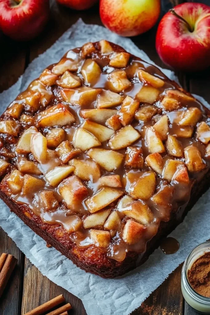 Sourdough Apple Fritter Focaccia