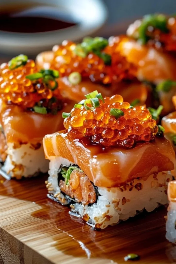 Salmon Sushi Bake