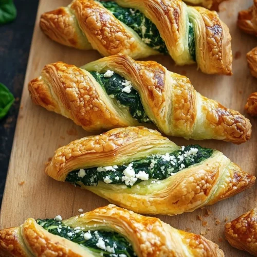 Spinach and Feta Puff Pastry