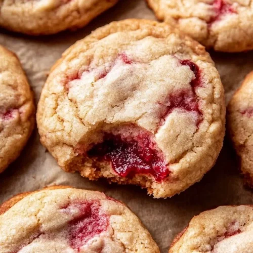 Strawberry Cheesecake Cookies