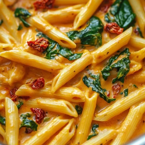 spinach tomato pasta