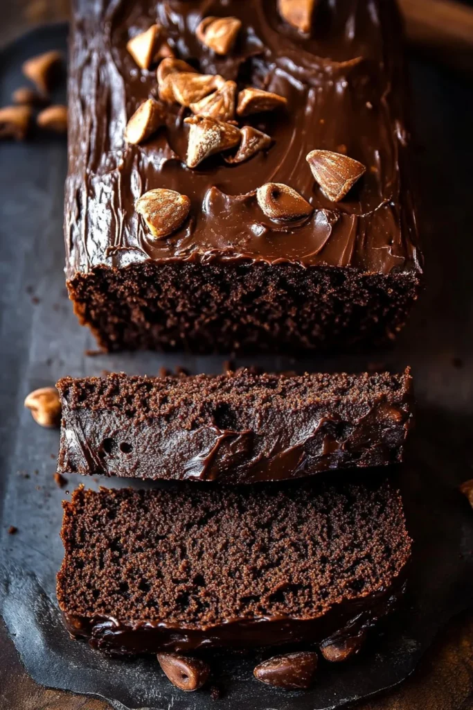 dark chocolate pumpkin bread