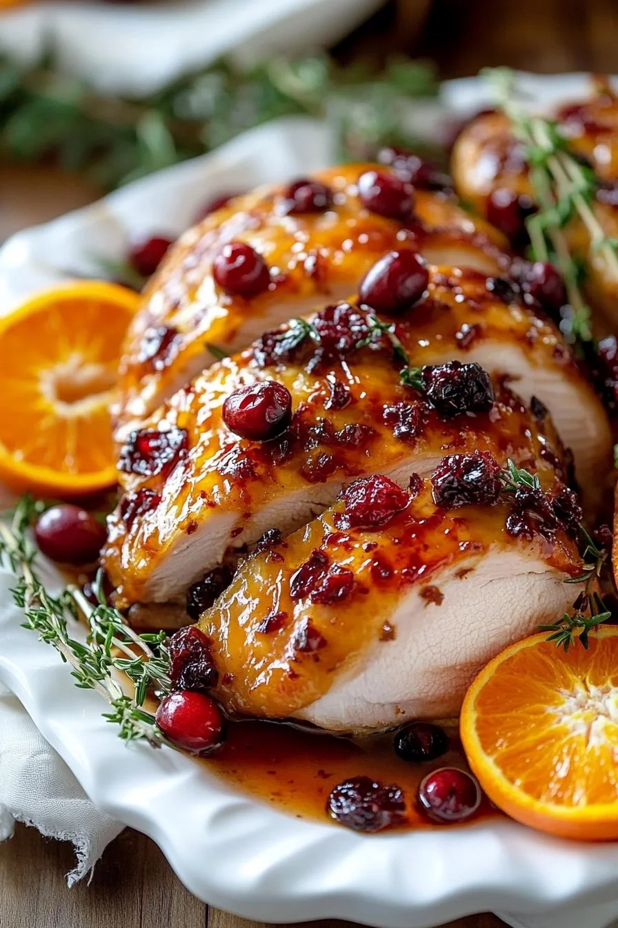 Turkey Breast with Cranberry