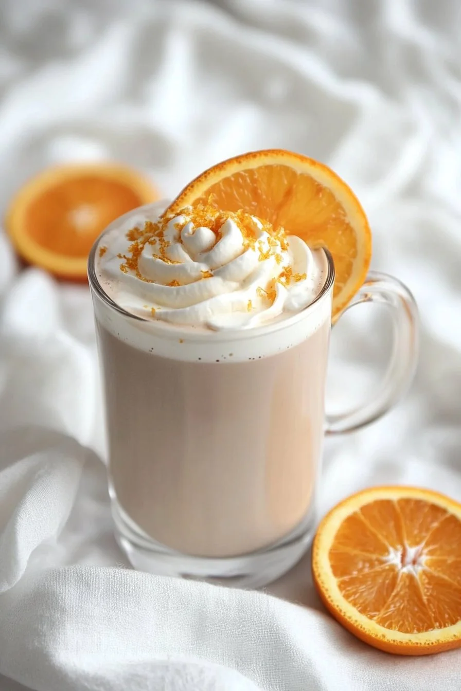 White Chocolate Orange Hot Cocoa