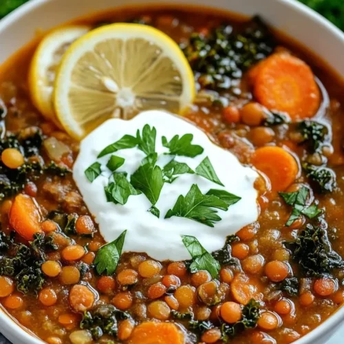 lentil kale soup