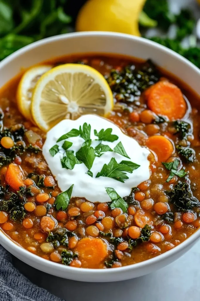 lentil kale soup