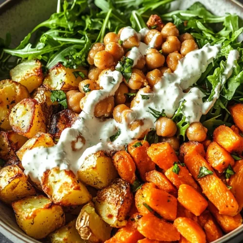 Glow Bowl with Tahini Yogurt