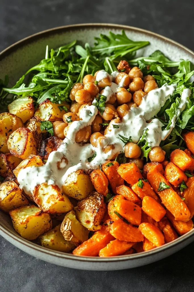 Glow Bowl with Tahini Yogurt