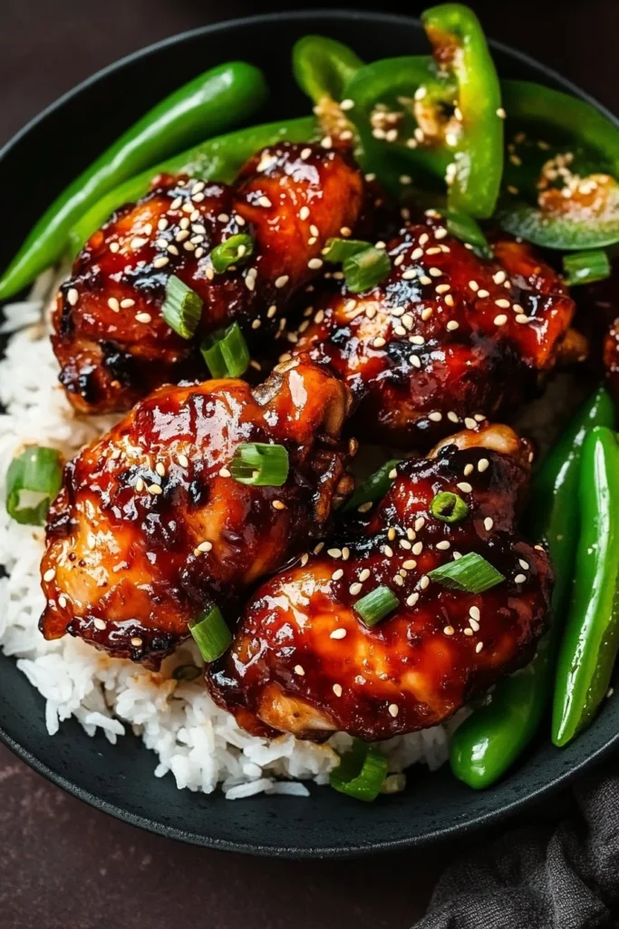 Asian Gochujang Chicken Thighs