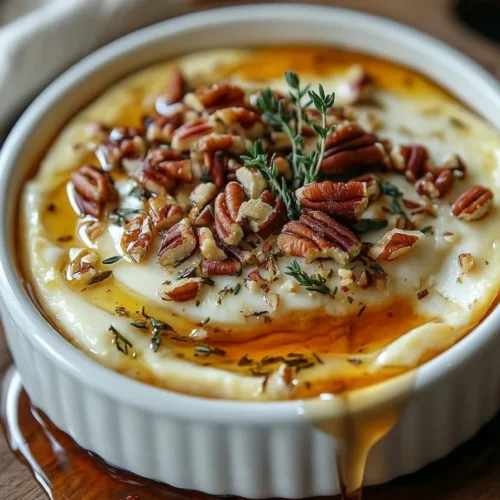 Baked Brie with Honey and Nuts