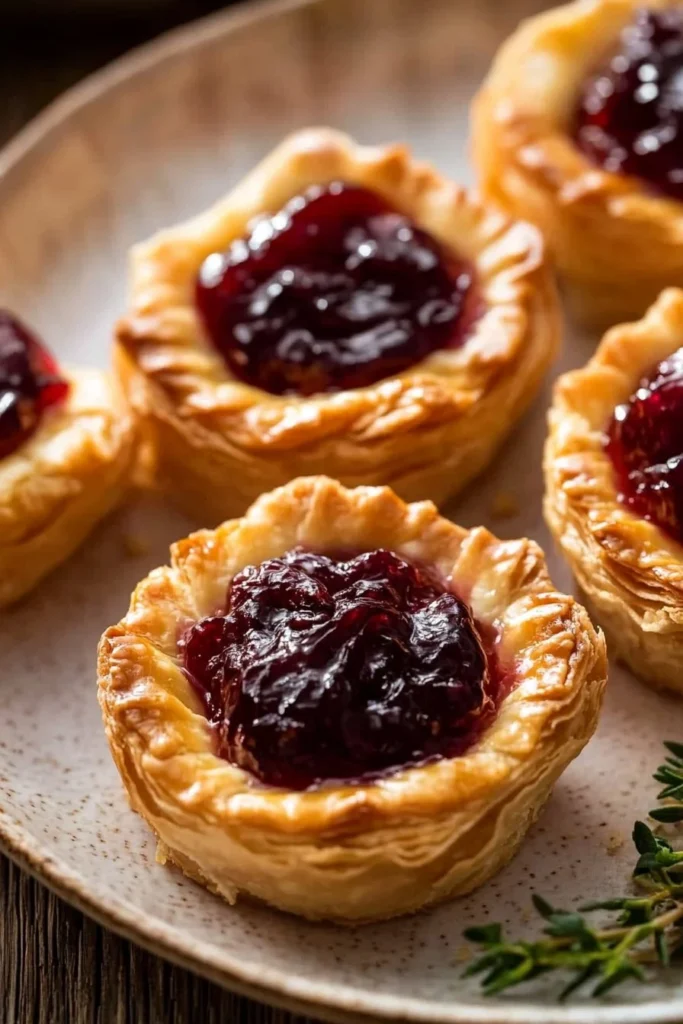 Cranberry Brie Bites