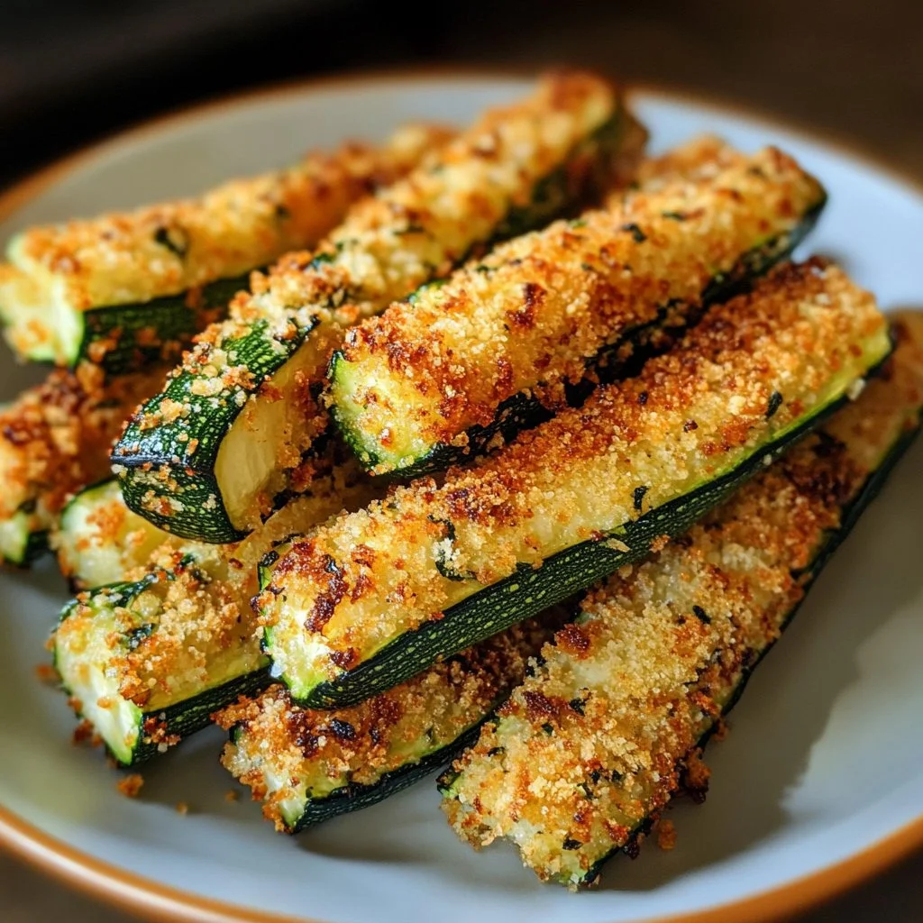 Baked Parmesan Zucchini