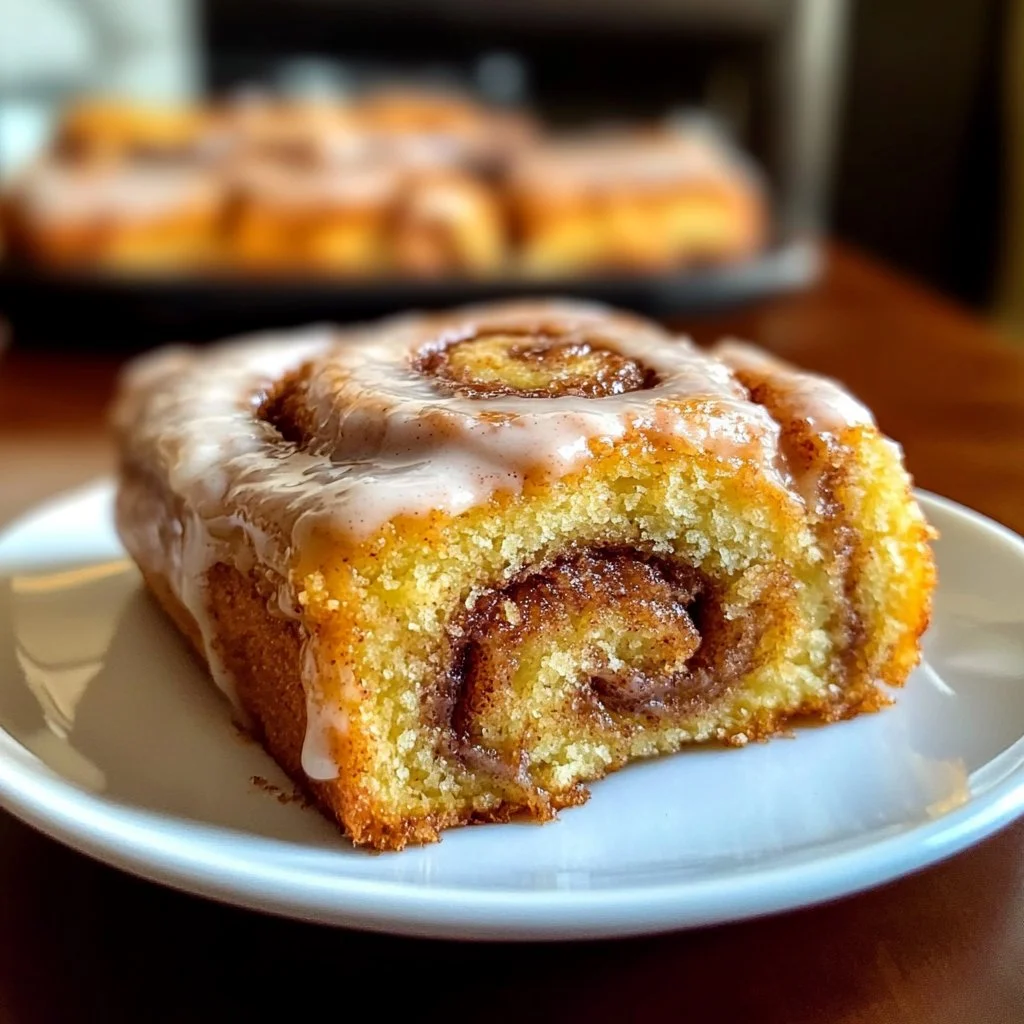 Big Mama's Cinnamon Roll Cake