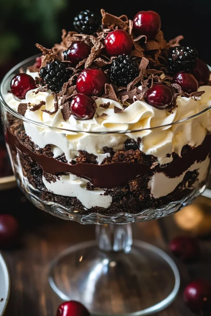 Black Forest Trifle Recipe