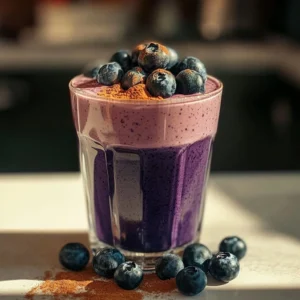 Blueberry Spinach Antioxidant Smoothie
