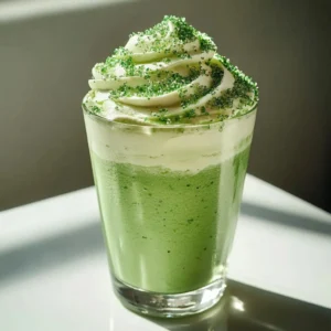 Boozy Shamrock Shake
