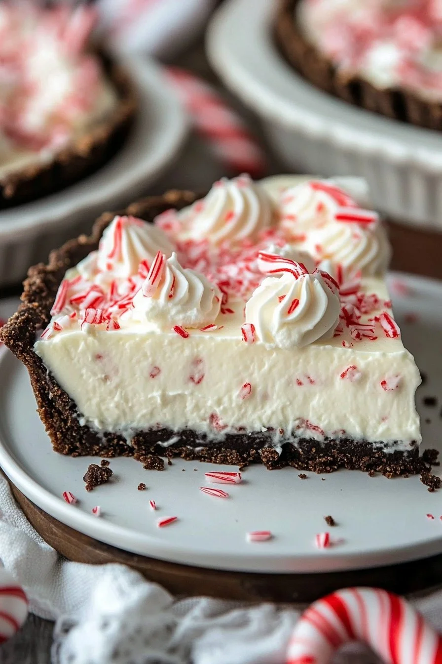 Candy Cane Pie